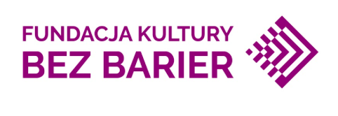 logo fundacji kultury bez barier 